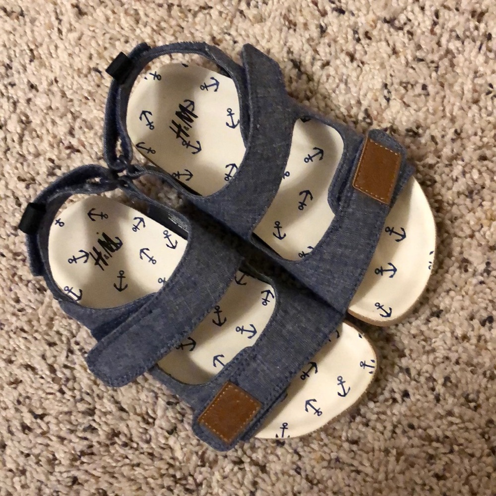 Cute little boy sandals